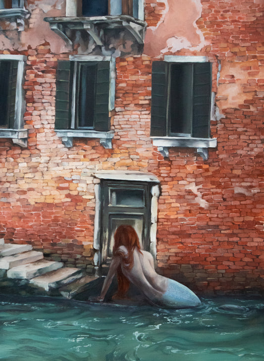 Mermaid in Venice - Fine Art Print
